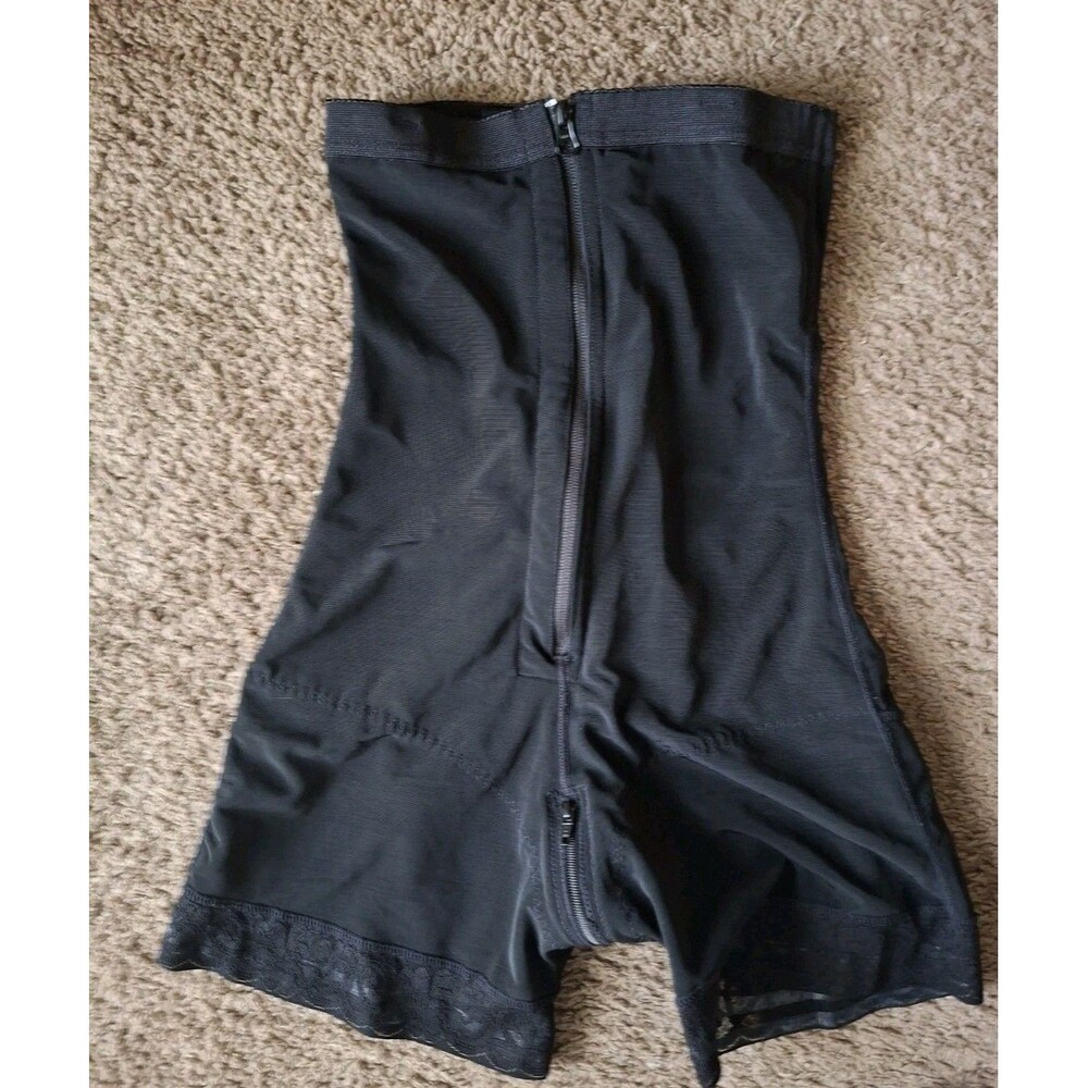 Shapellx Shapewear Body Shaper Medium Black Compression Garment Girdle